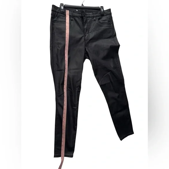 Kut from the Kloth Donna Coated High Waist Ankle Skinny Jeans Size 12 - Picture 6 of 9